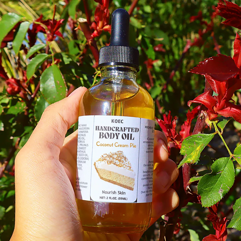 KOEC Handcrafted Coconut Cream Pie Body Oil - 59 ml